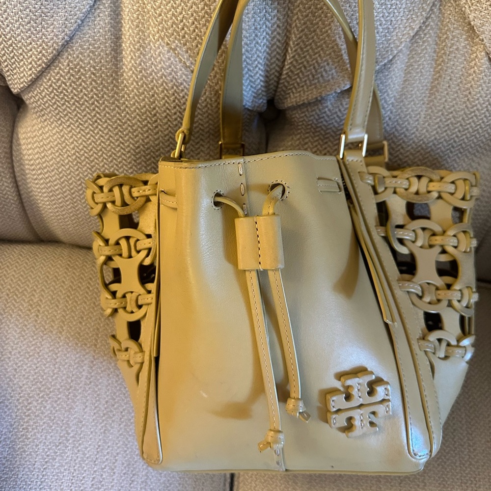 Yellow Designer Tote Bag